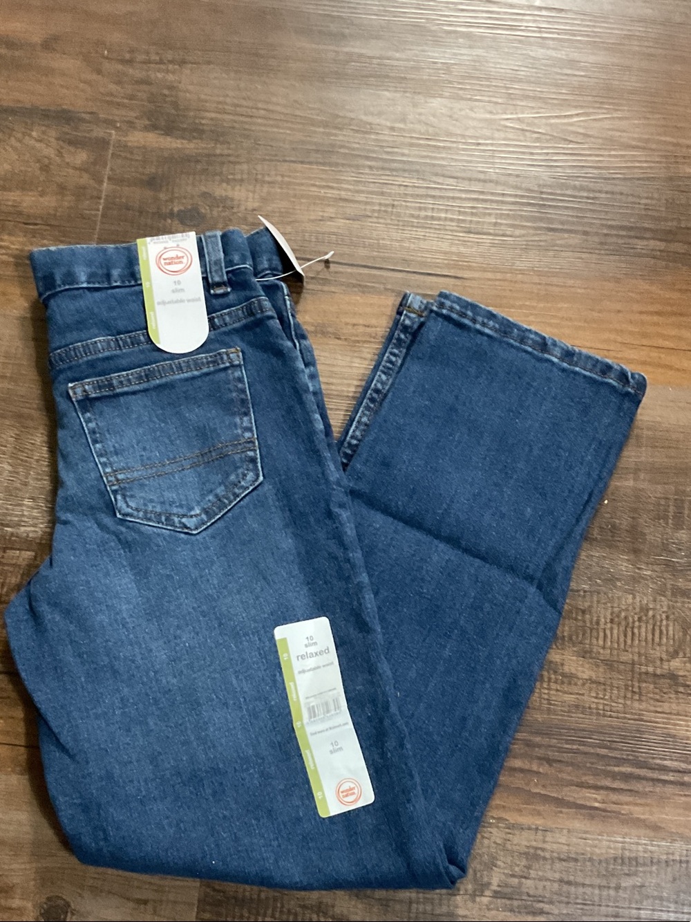 Wonder Nation Dark Blue Kids Jeans - Relaxed Fit